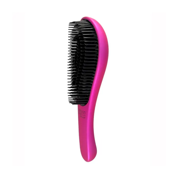 Inter-Vion Untangle Soft Touch Hairbrush, featuring a comfortable grip and flexible bristles for smooth and easy hair detangling, suitable for all hair types