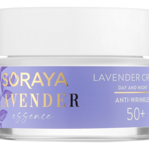 Soraya Lavender Essence Anti-Wrinkle Cream 50+ Day and Night Jar