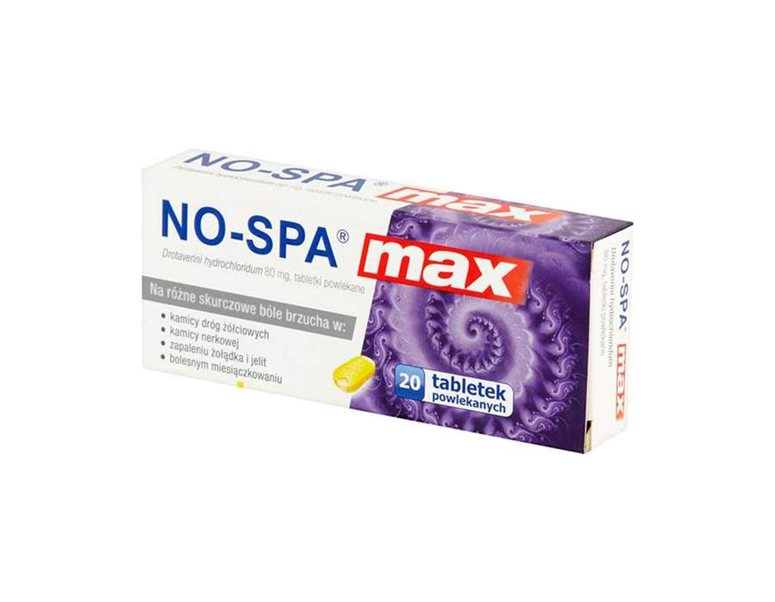 No-Spa Max 80mg (20 Tablets)