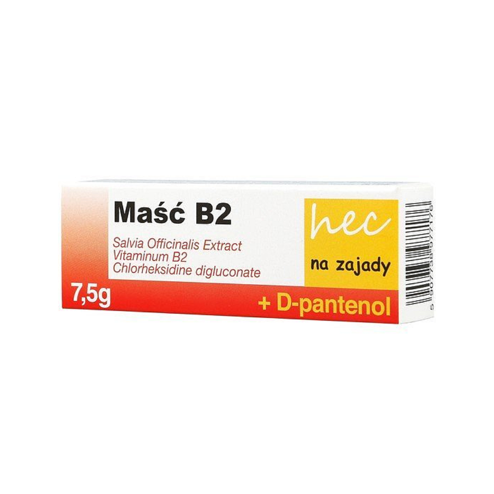 B2 Ointment for Cold Sores, Masc B2 7.5g