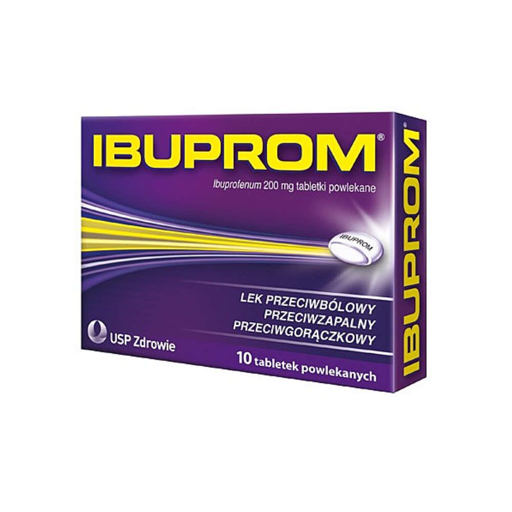 Ibuprom 200mg (10 Tablets)
