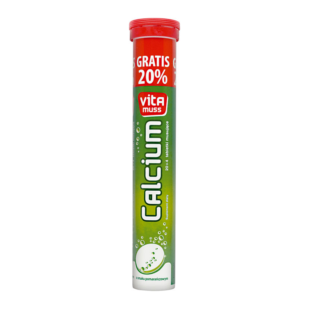 Active Muss Calcium Supplement (24 Tablets)