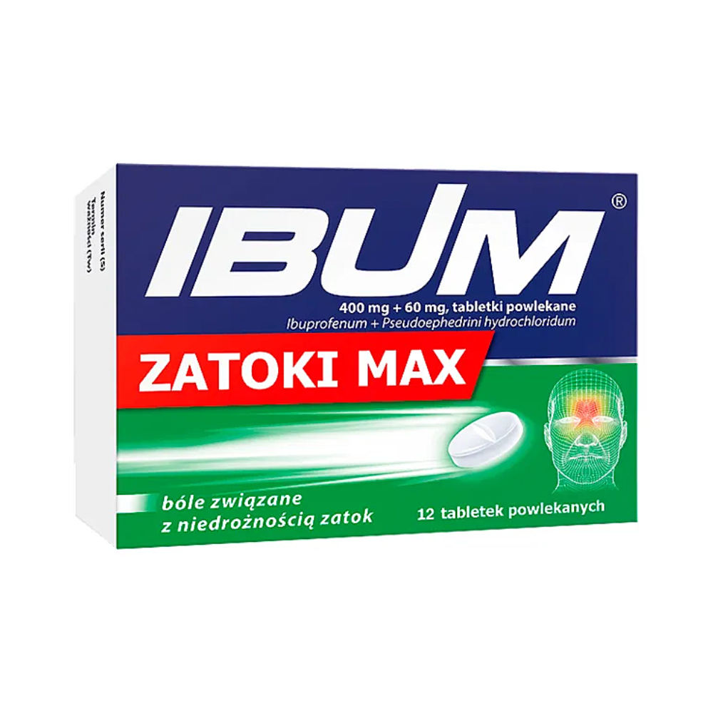 IBUM Zatoki Max (12 Tablets)