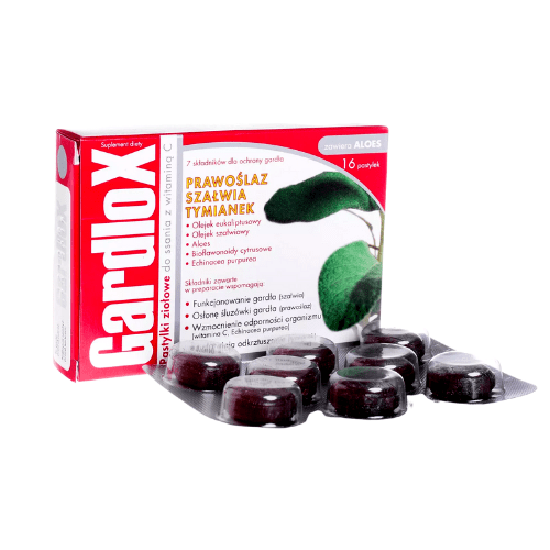 GardloX Marshmallow, Sage, Thyme (16 Lozenges)