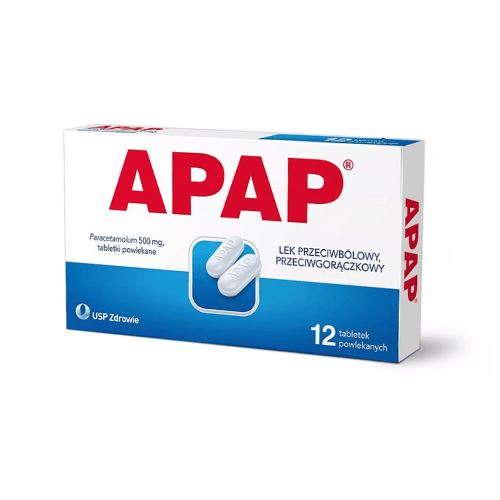 APAP (12 Coated Tablets) 500mg
