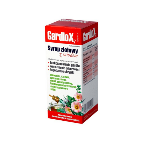 GardloX Honey Herbal Syrup 120ml