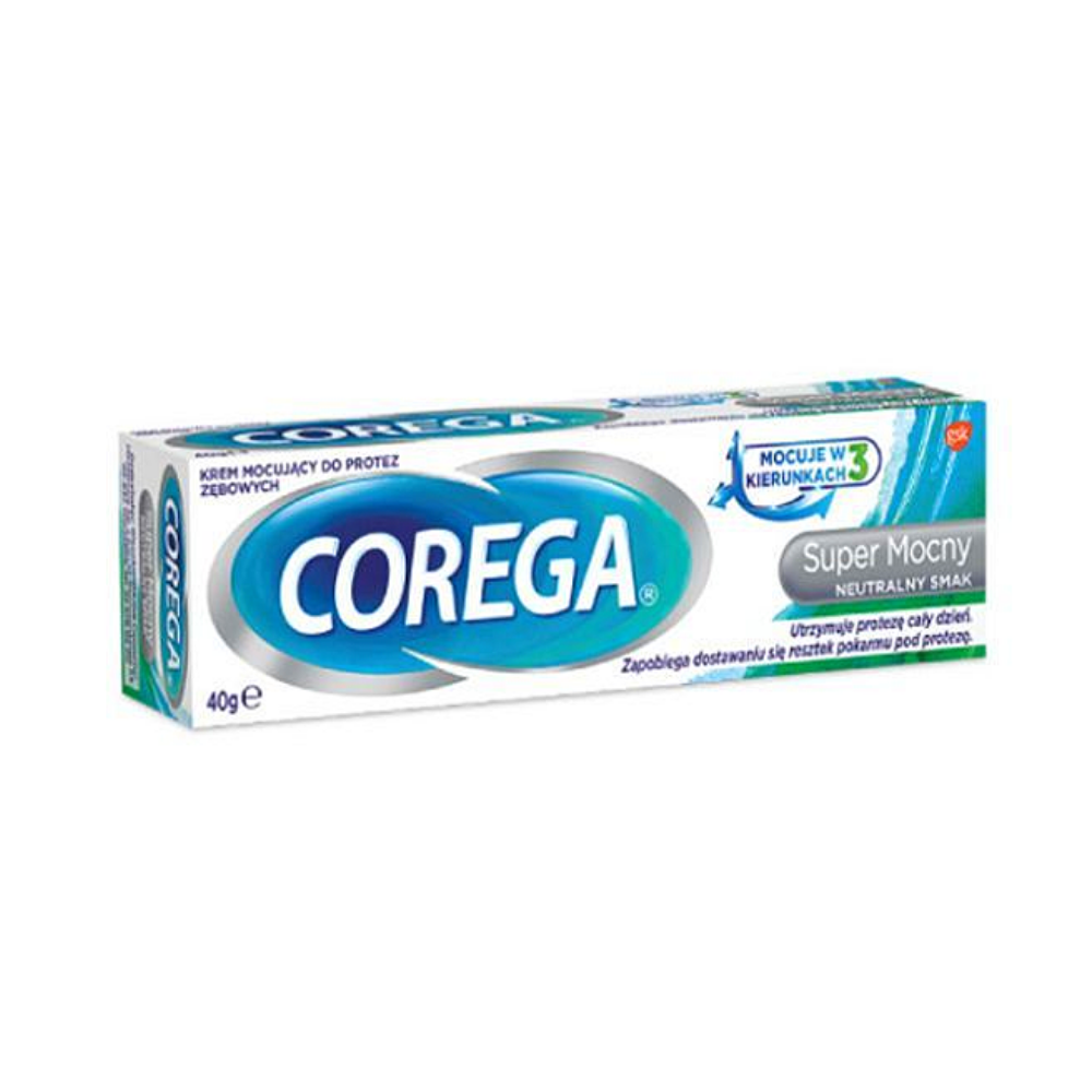Corega Denture Cream, Super Strong 40g