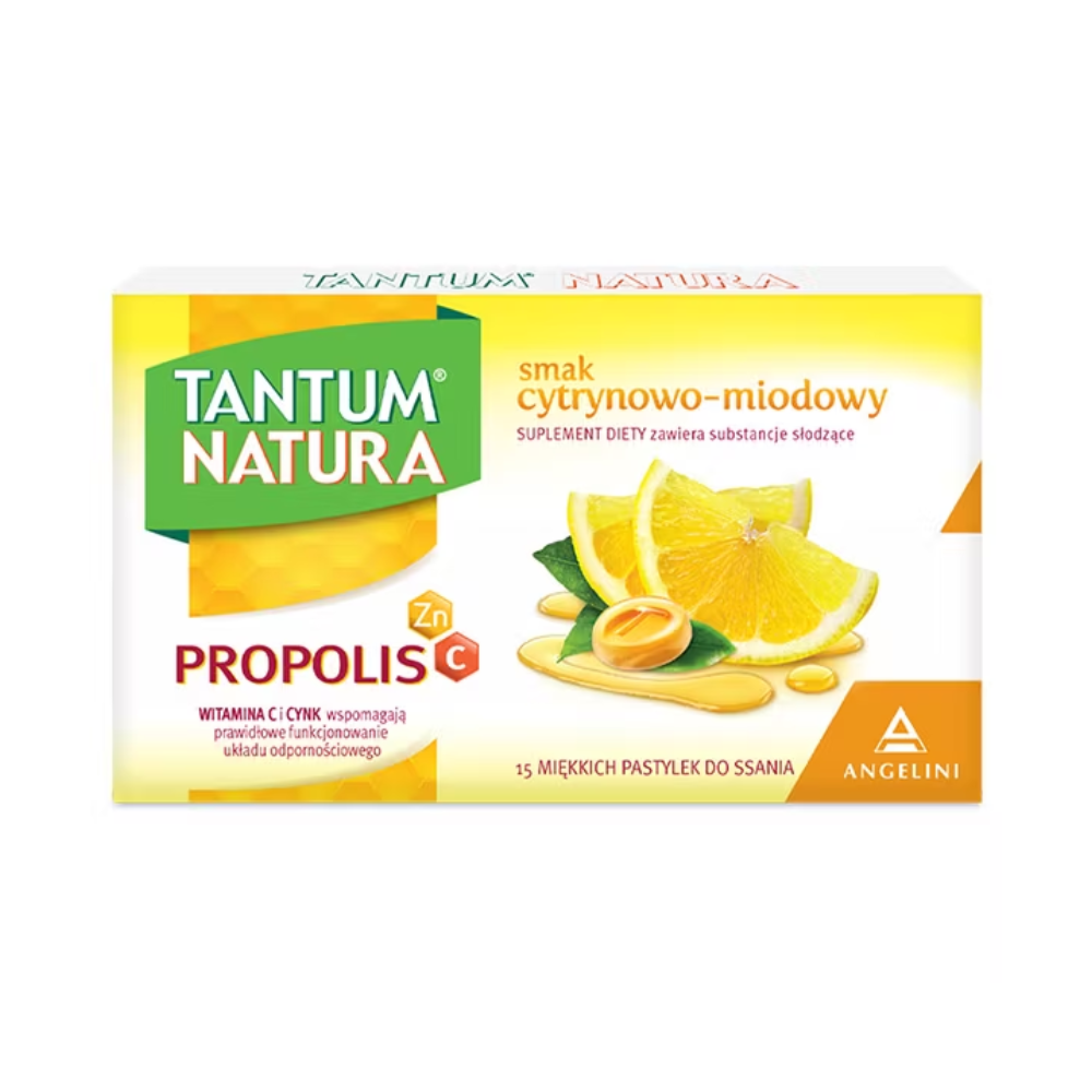 Tantum Natura Lemon-Honey (15 Lozenges)