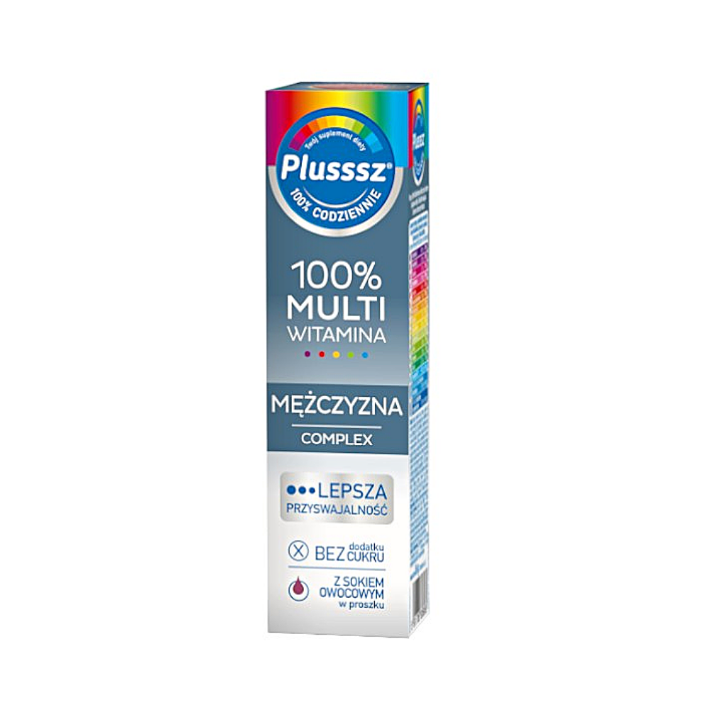 Plusssz Multivitamin Male Complex (20 Tablets)