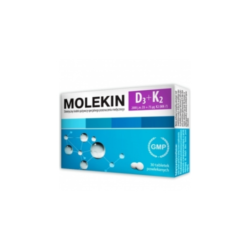 Molekin D3+K2 (30 Tablets)