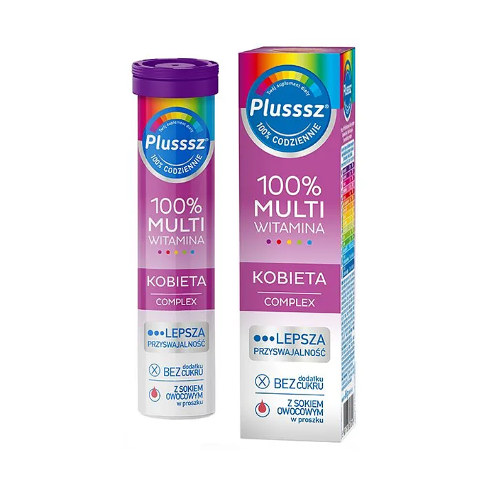 Plusssz 100% Multivitamin Woman Complex (20 Tablets)