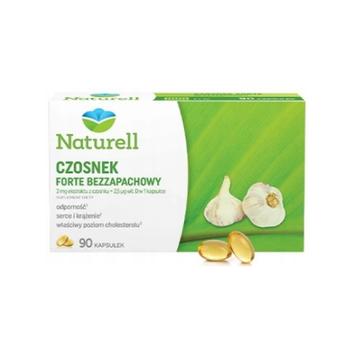 Naturell Odorless Garlic Capsules (90 Capsules)