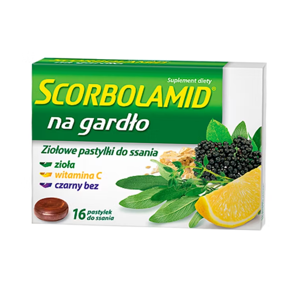 Scorbolamid Na Gardlo (16 Tablets)