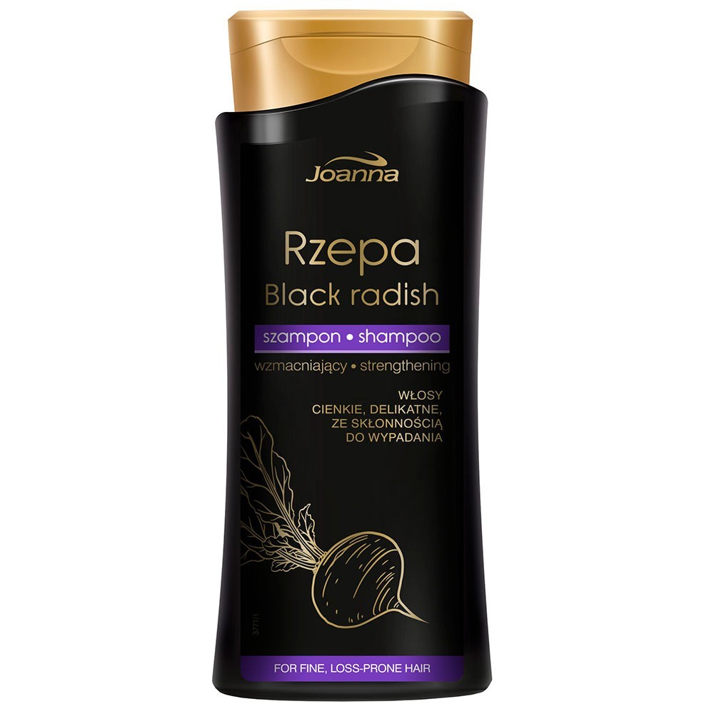 Joanna Black Radish Strengthening Shampoo with Conditioner 200ml