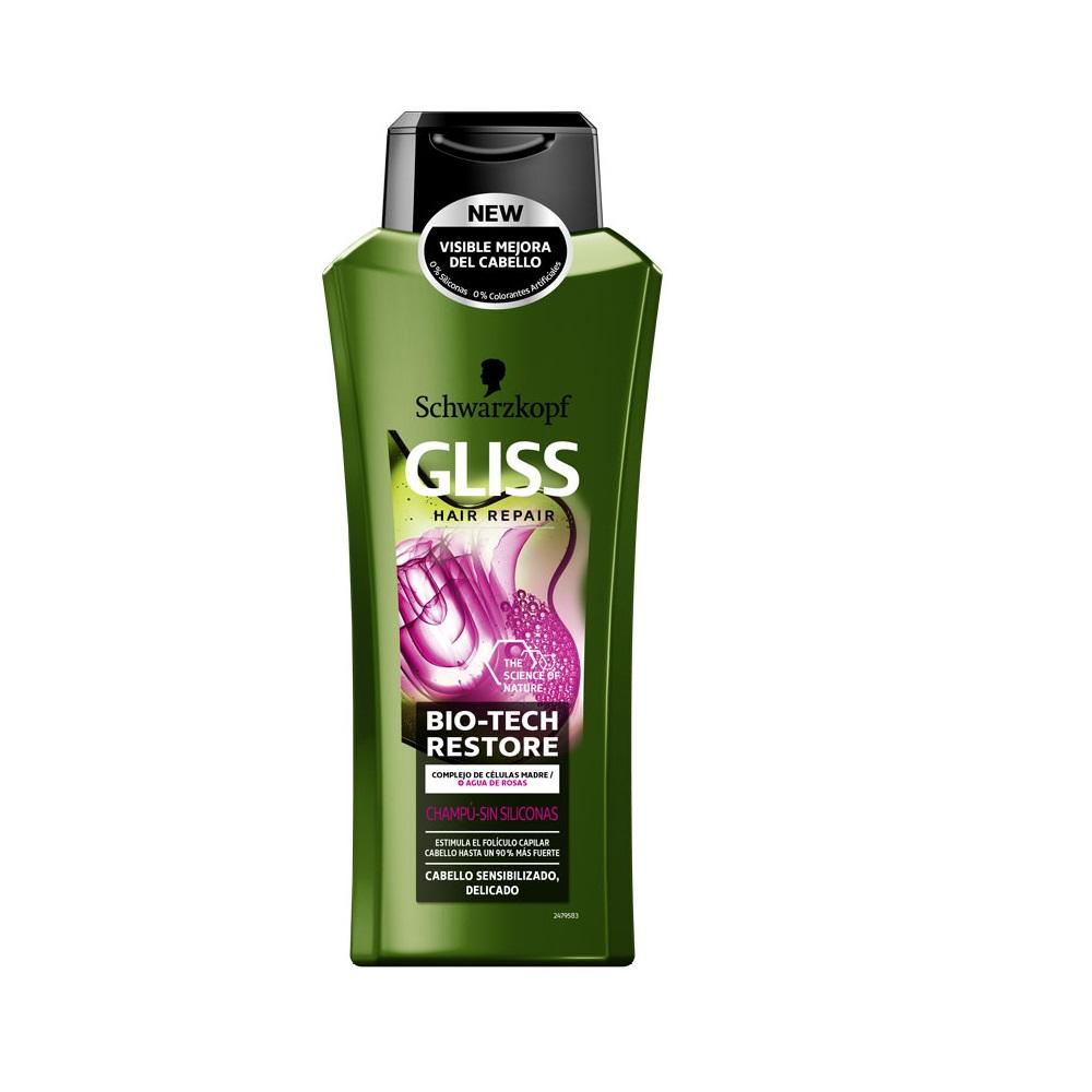 Gliss Kur Bio-Tech Restore Shampoo 400ml