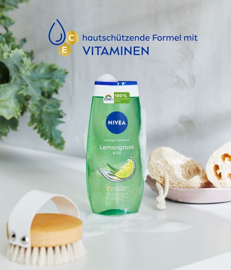 Nivea Lemongrass Shower Gel 250ml - Image 5
