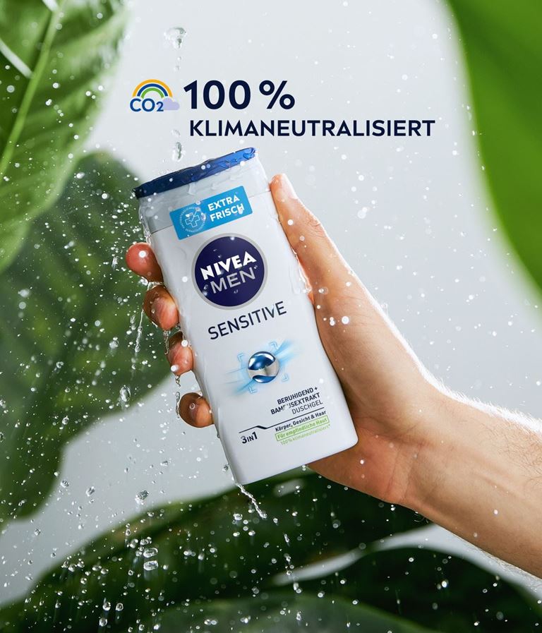 Nivea Men Sensitive Shower Gel 250ml - Image 6
