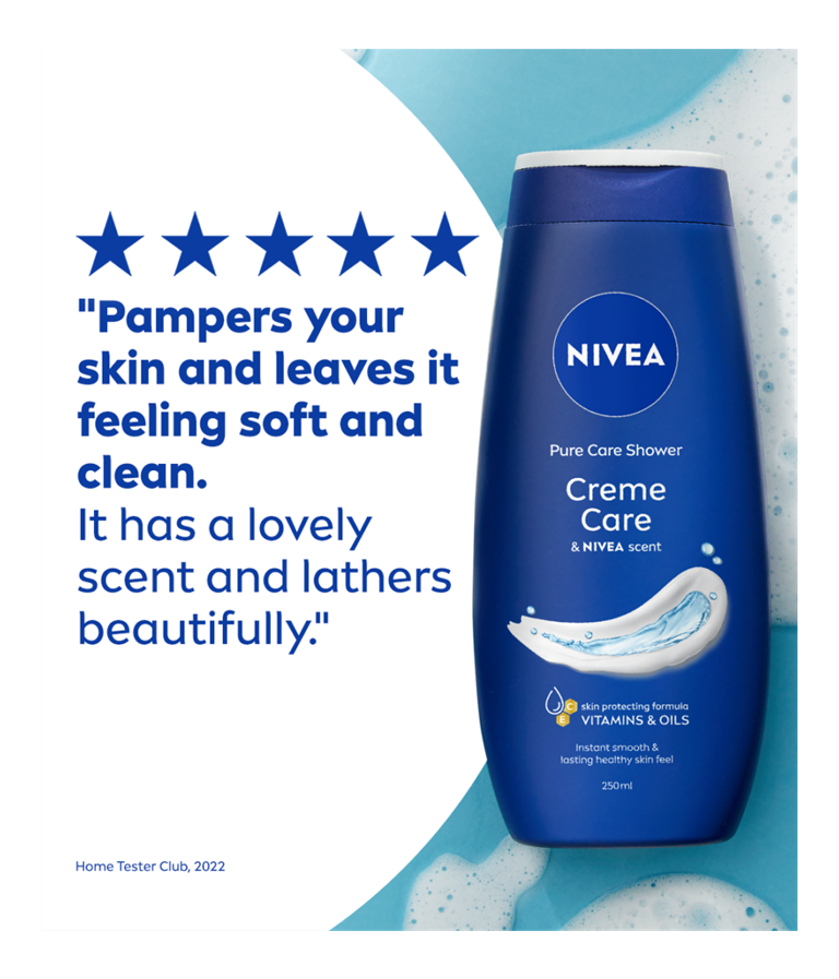 Nivea Creme Care Shower Cream 250ml - Image 4