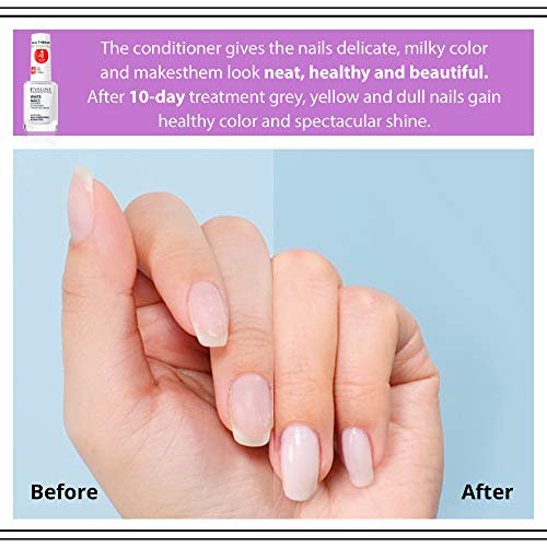 Eveline Cosmetics White Nails Conditioner & Base 12ml - Image 3