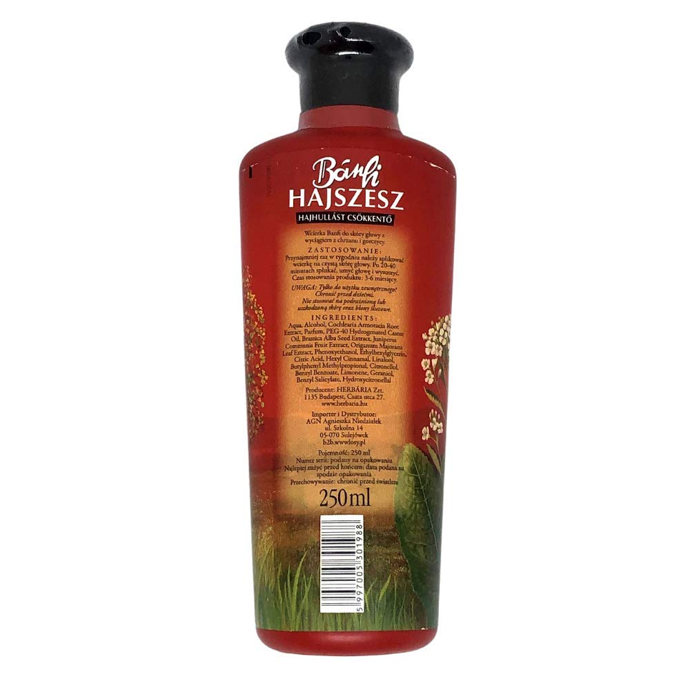 Banfi Hajszesz, Anti-Hair Loss Lotion by Herbaria 250ml - Image 2