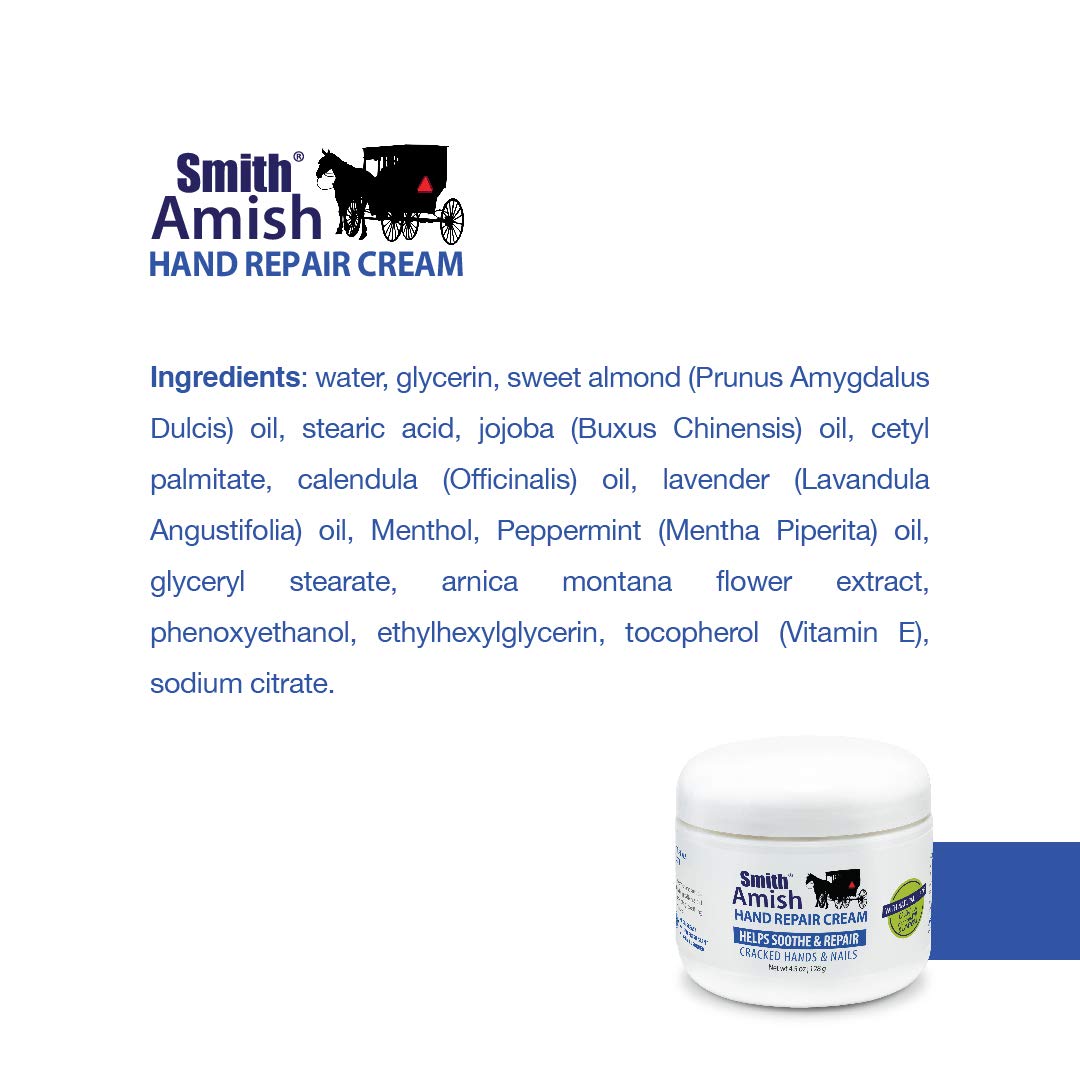 Smith Amish Hand Repair Cream 4oz/114g - Image 3