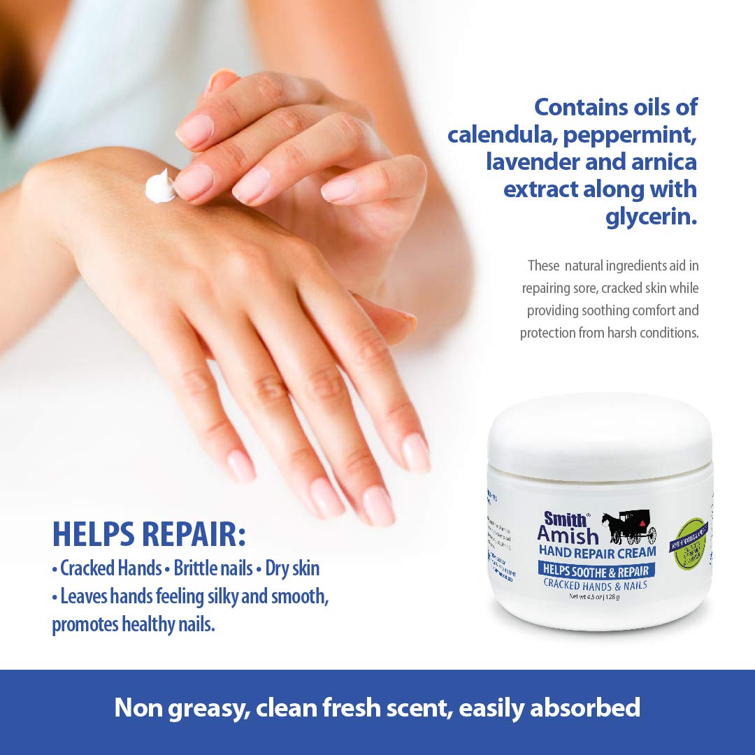 Smith Amish Hand Repair Cream 4oz/114g - Image 5