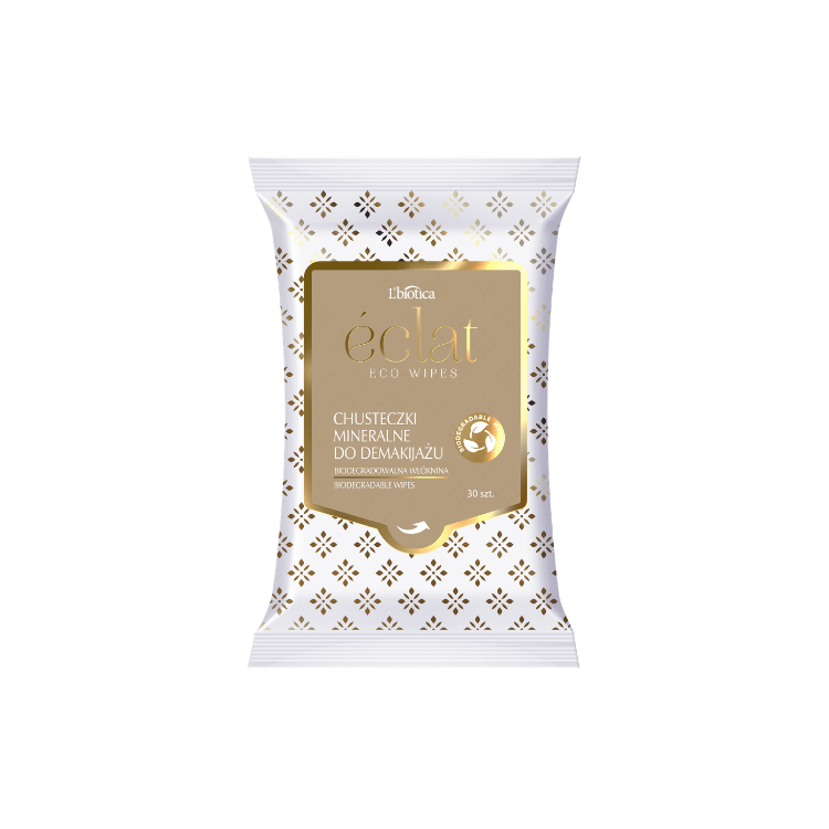 Eclat Biodegradable Makeup Remover Wipes (30 Count)