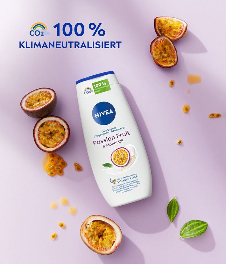 Nivea Passion Fruit & Monoi Oil Shower Cream 250ml - Image 5