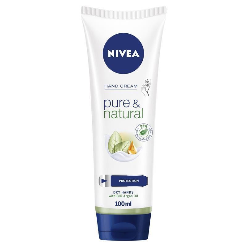 Nivea Pure & Natural Hand Cream 100ml