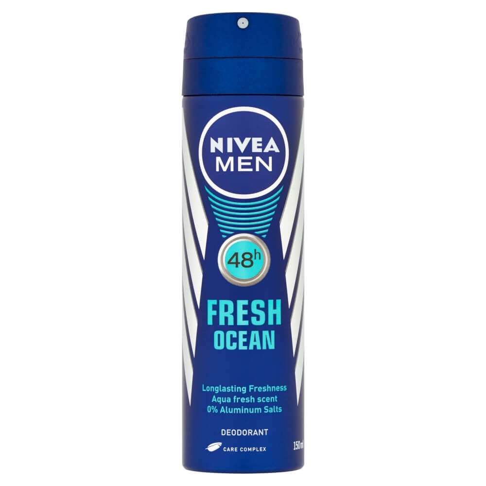 Nivea Men Fresh Ocean 48H Antiperspirant Spray 150ml