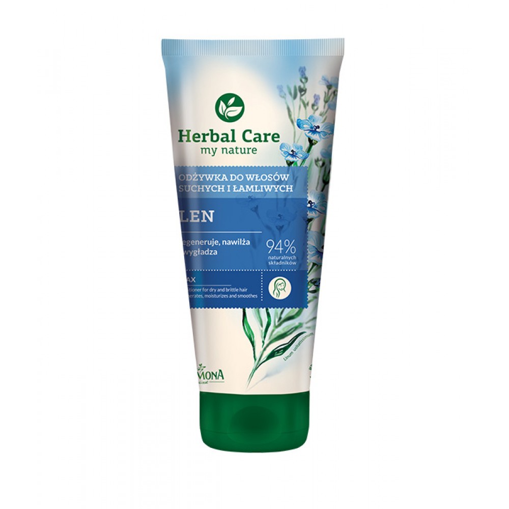 Herbal Care Hair Conditioner With Flax 200ml
