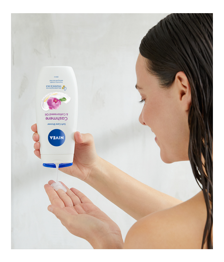 Nivea Cashmere & Cottonseed Oil Shower Cream 250ml - Image 6