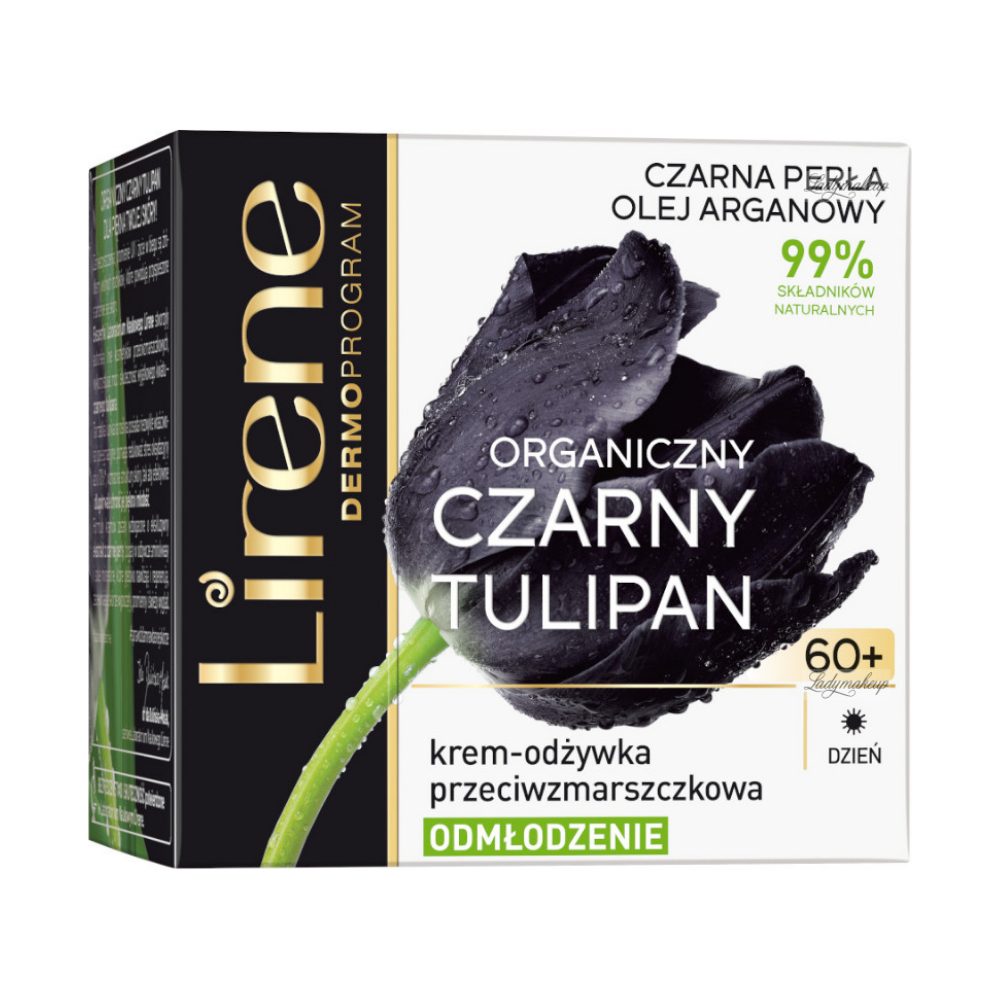 Lirene Organic Black Tulip Day Cream 60+ 50ml