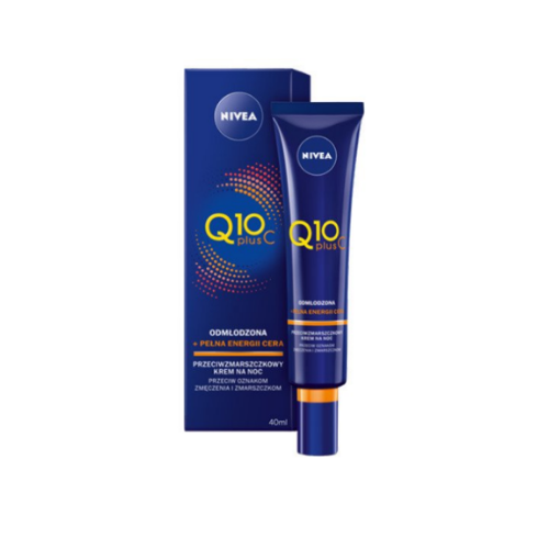 Nivea Q10 Plus C Rejuvenated + Full Energy Complexion Anti-Wrinkle Night Cream 40ml
