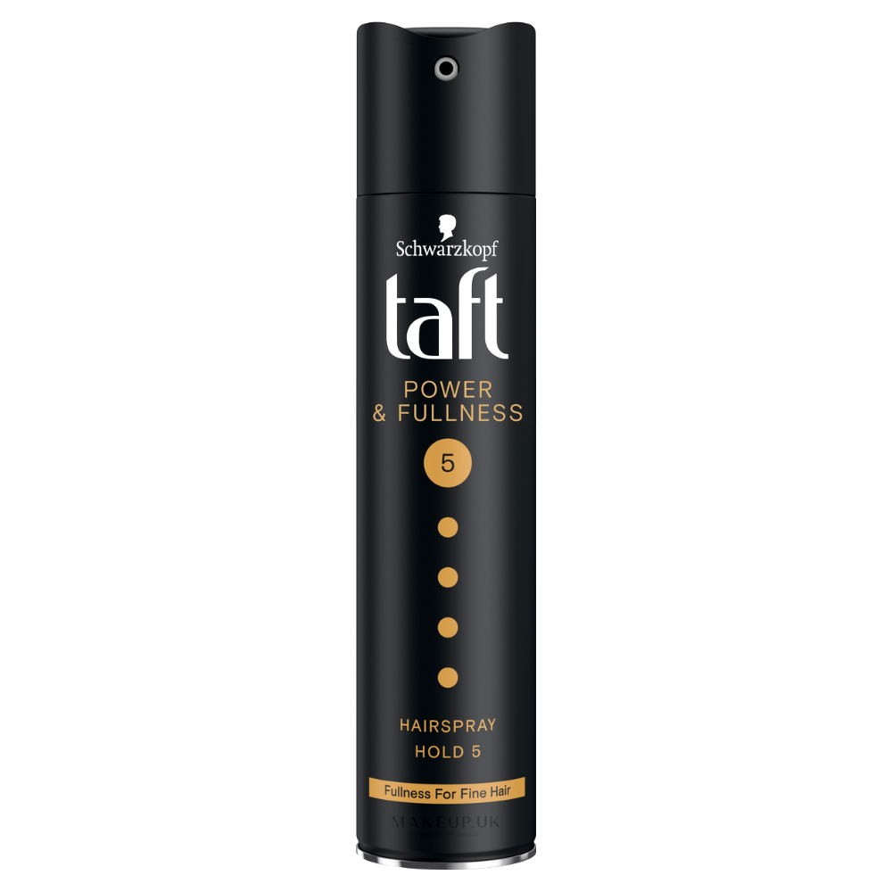 Taft Power & Fullness Hair Spray, Hold 5 - 250ml