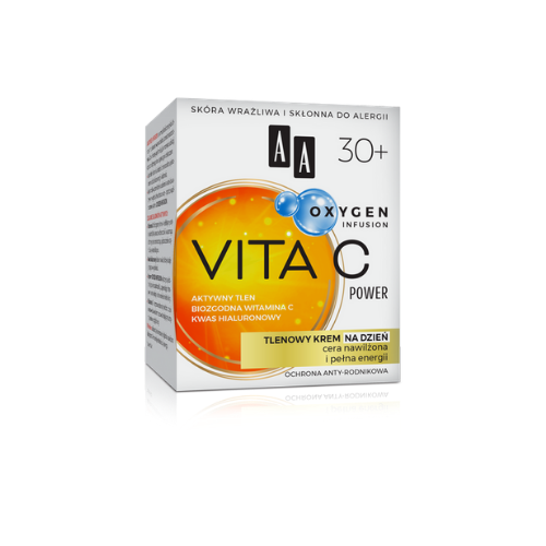 AA Oxygen Infusion, Vita C Power Day Cream 30+, 50ml/1.7 fl.oz.