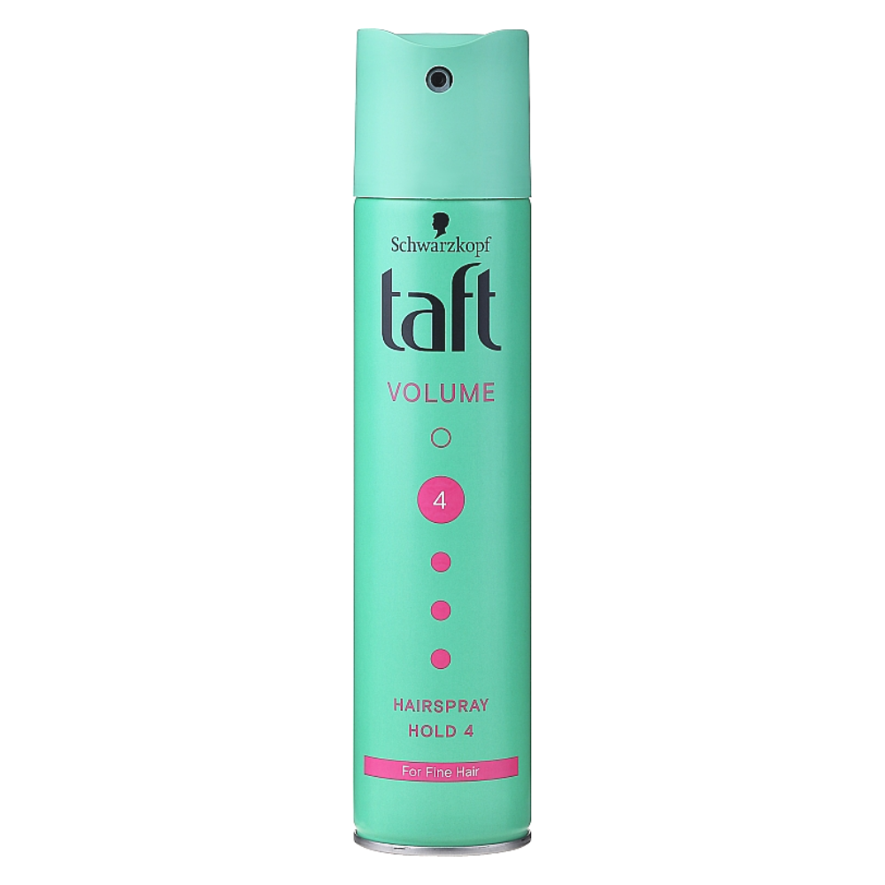 Taft Volume Hair Spray, Hold 4 - 250ml
