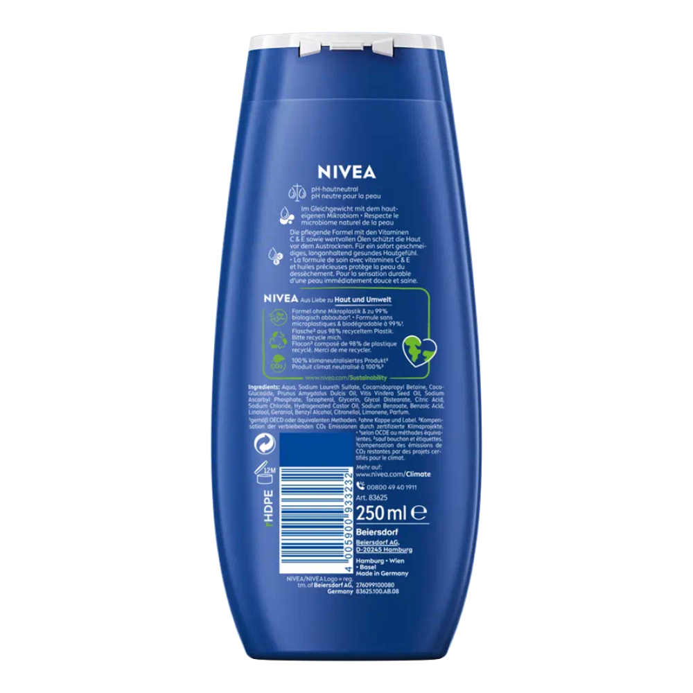 Nivea Creme Care Shower Cream 250ml - Image 2
