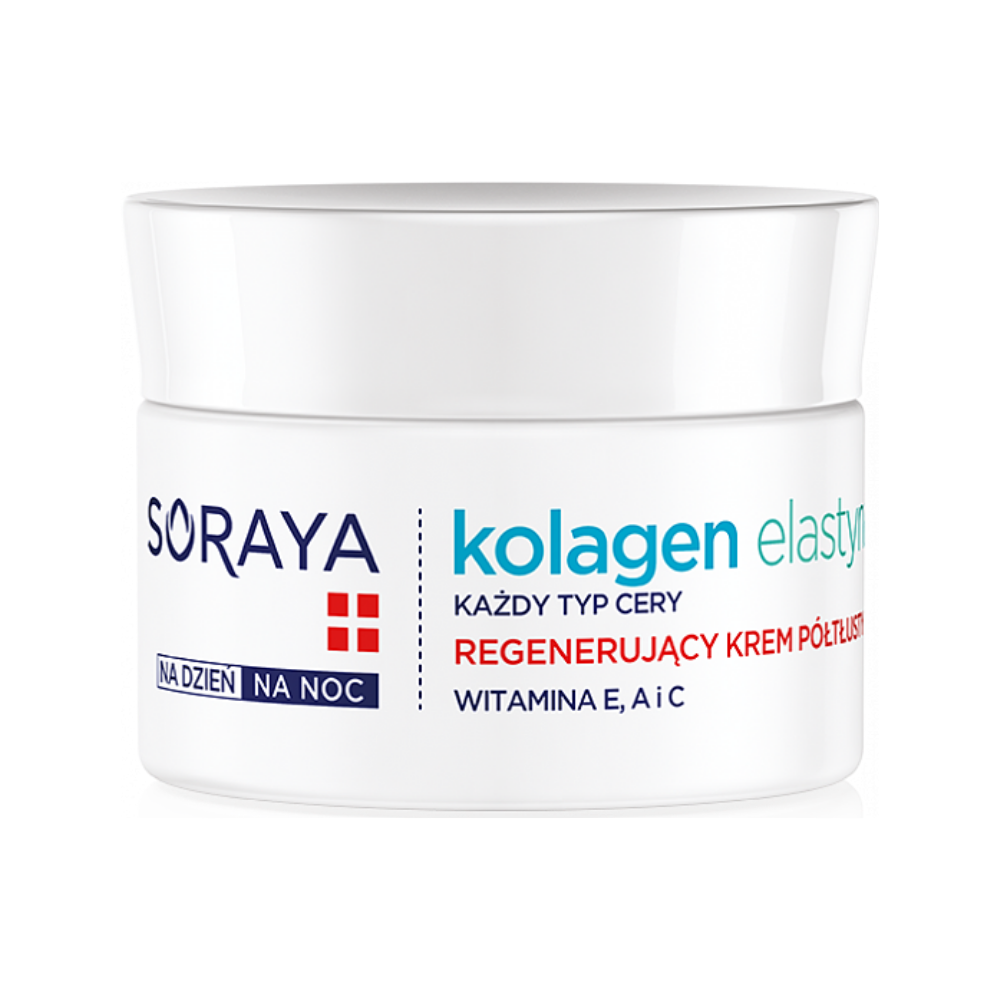 Soraya Collagen Elastin Regenerating Cream for Day & Night 50ml - Image 2
