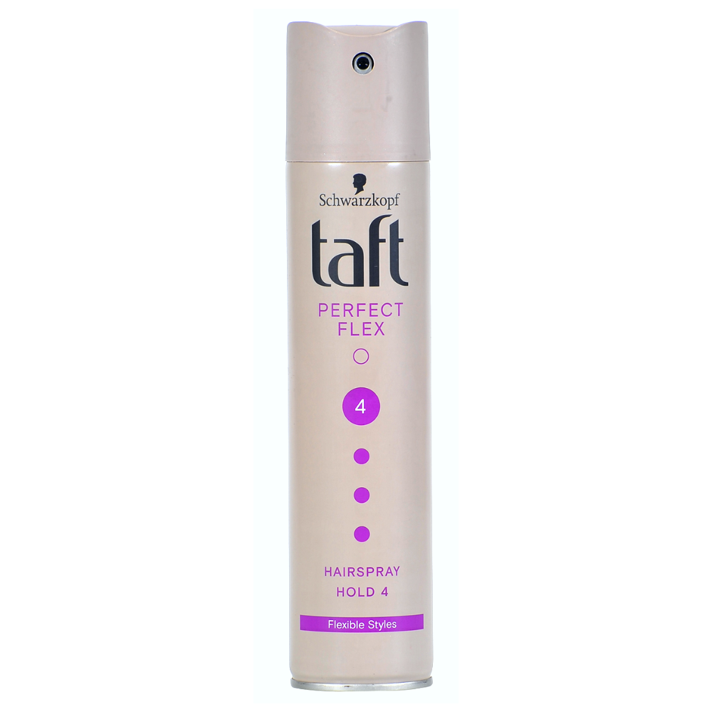 Taft Perfect Flex Hairspray, Hold 4 - 250ml