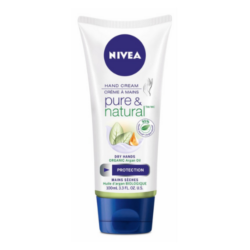 Nivea Pure & Natural Hand Cream for Dry Skin 100ml