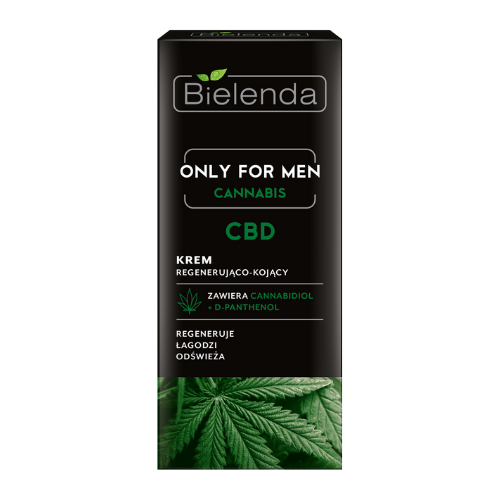 Bielenda Only For Men CBD Regenerating and Soothing Cream 50ml/1.7 fl.oz.