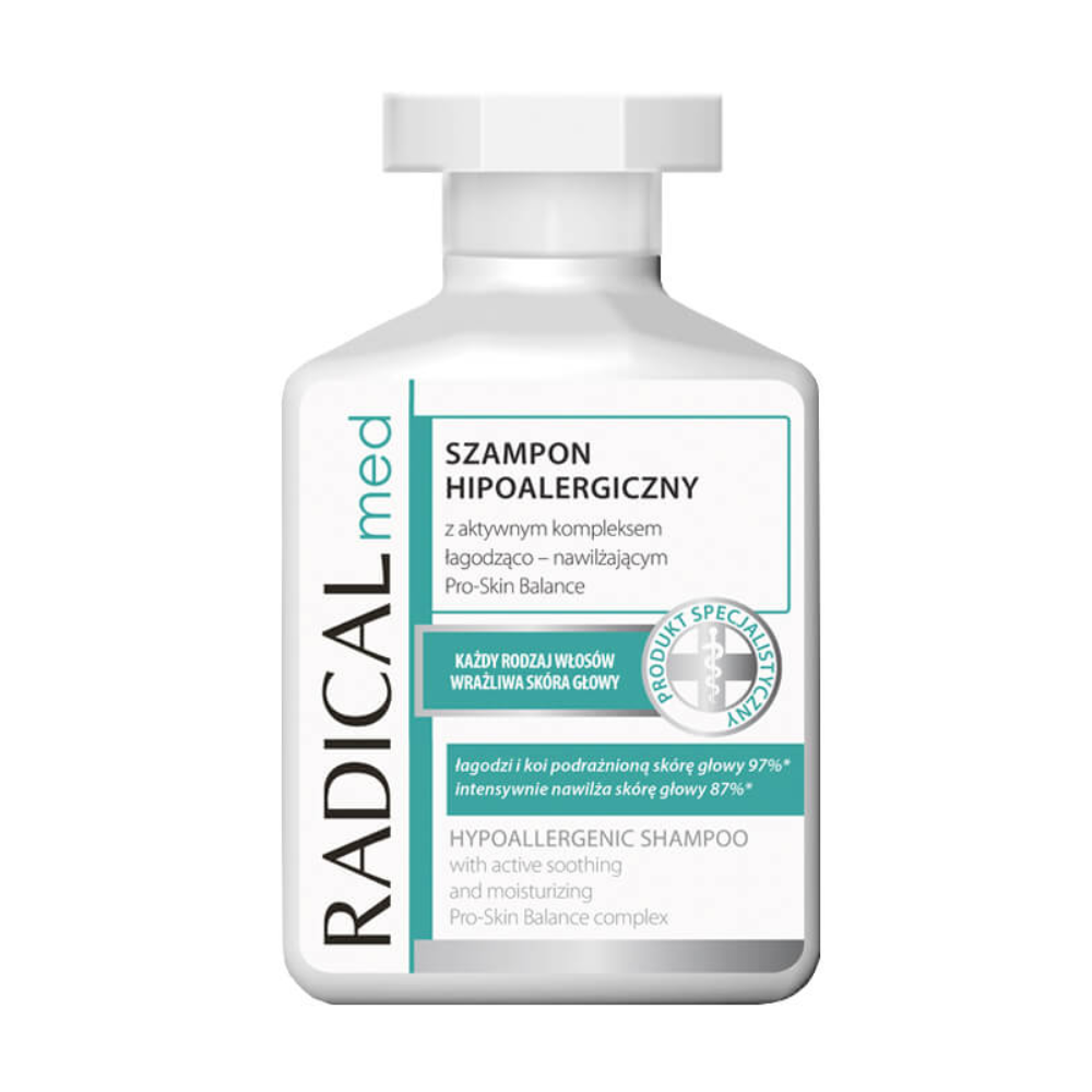 RadicalMed Hypoallergenic Shampoo 300ml