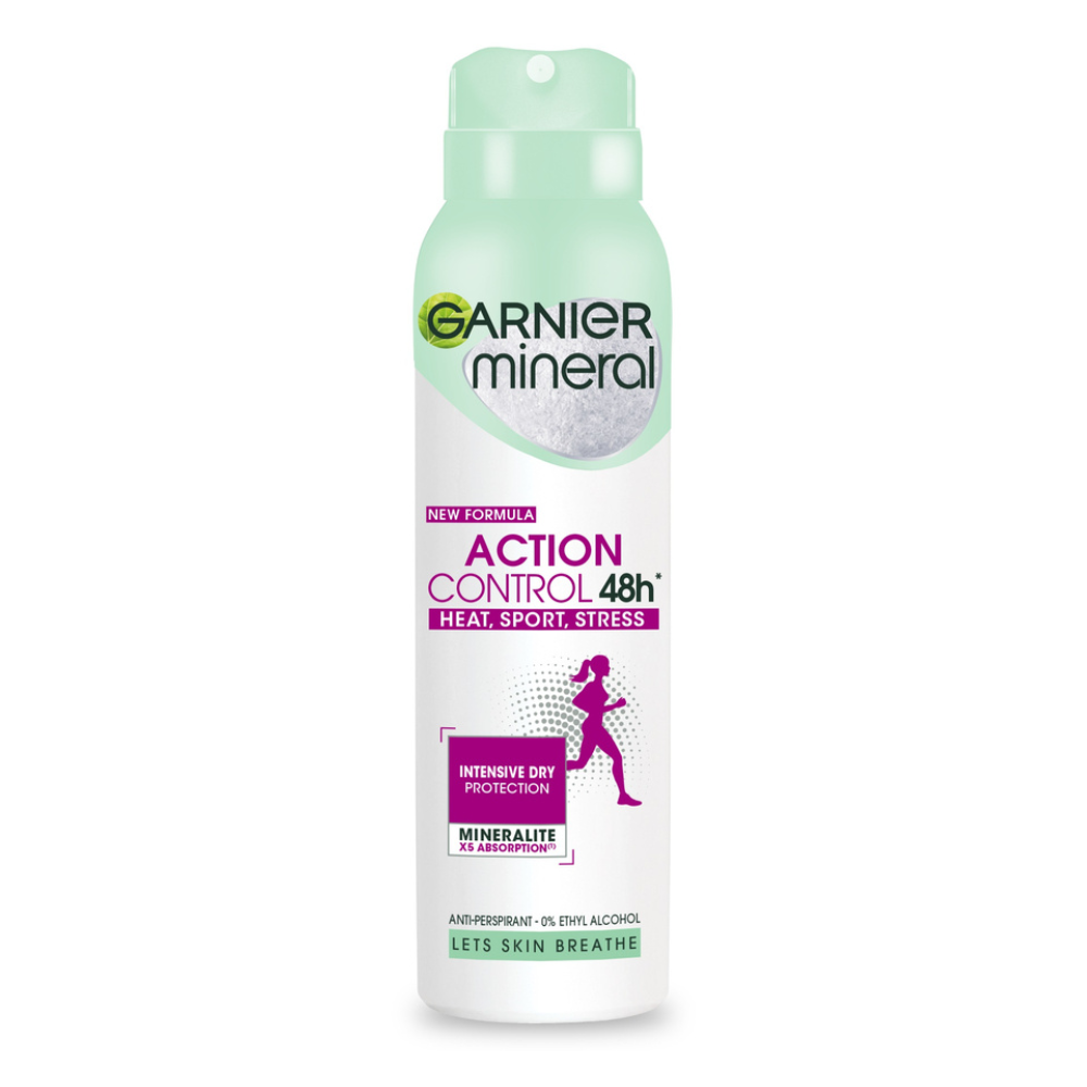 Garnier Mineral Action Control Anti-Perspirant Spray 150ml