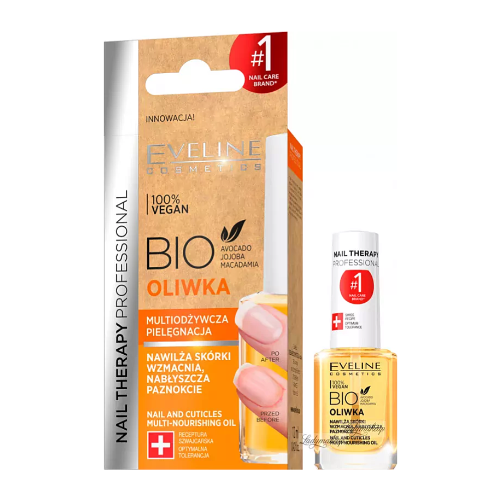 Eveline Cosmetics Vegan Bio Oil for Cuticles and Nails 12ml