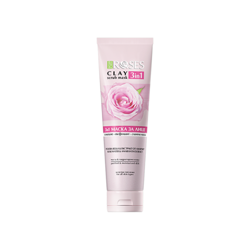 Agiva Pink Clay Scrub Mask (with Rose Water & Amaranth) 150ml