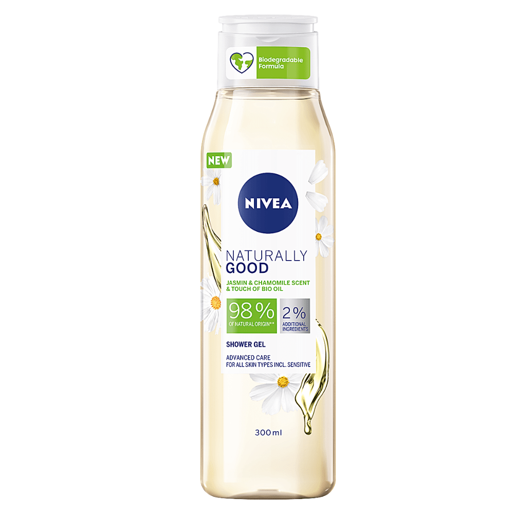 Nivea Naturally Good Shower Gel (Chamomile & Jasmine) 300ml