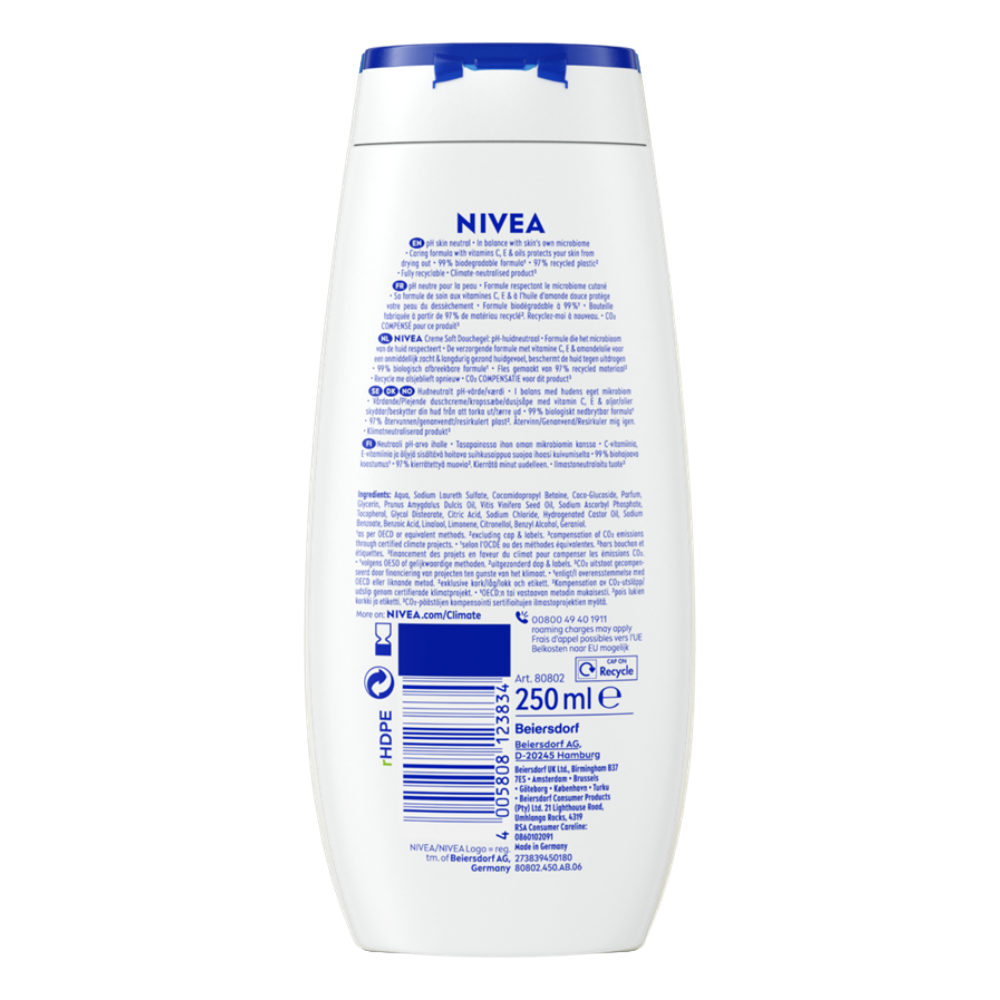 Nivea Creme Soft Shower Cream 250ml - Image 2