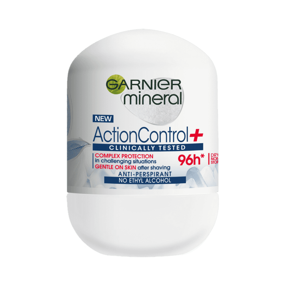 Garnier Mineral ActionControl+ Roll-On Anti-Perspirant 50ml