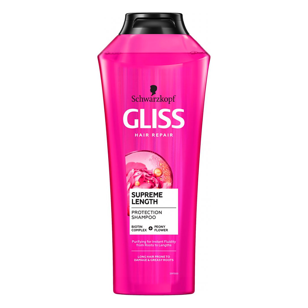 Gliss Supreme Length Protection Shampoo 400ml